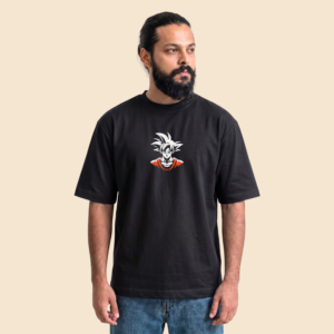 Goku Anime Oversized Terry Cotton T-Shirt
