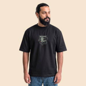 My Life Difficulty Mode Embroidered Oversized T-Shirt